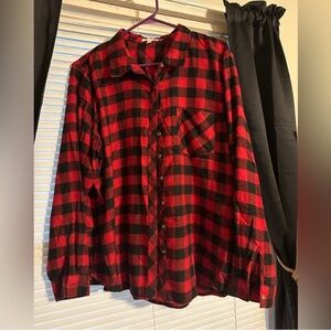 Maurice’s XXL Women’s Red Buffalo Plaid Flannel